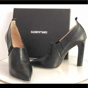 Elizabeth and James E-Vida bootie with box